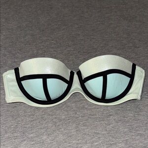 Victorias Secret strapless bathing suit top